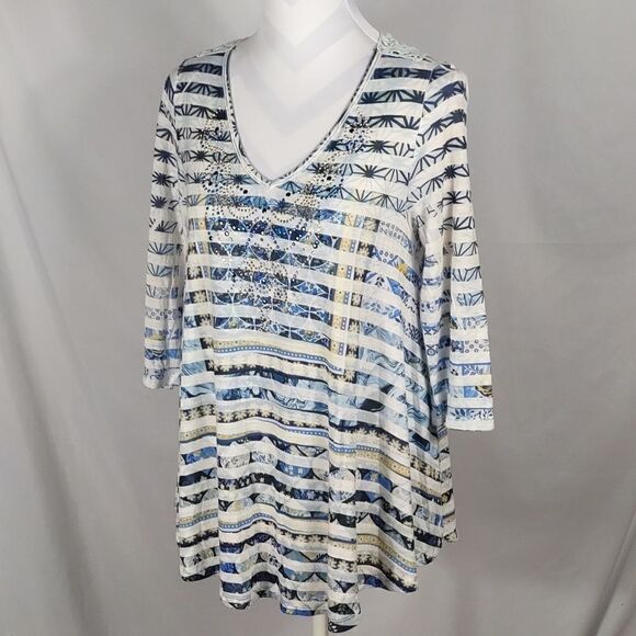 Live & Let Live Studded Blouse - Picture 8 of 8